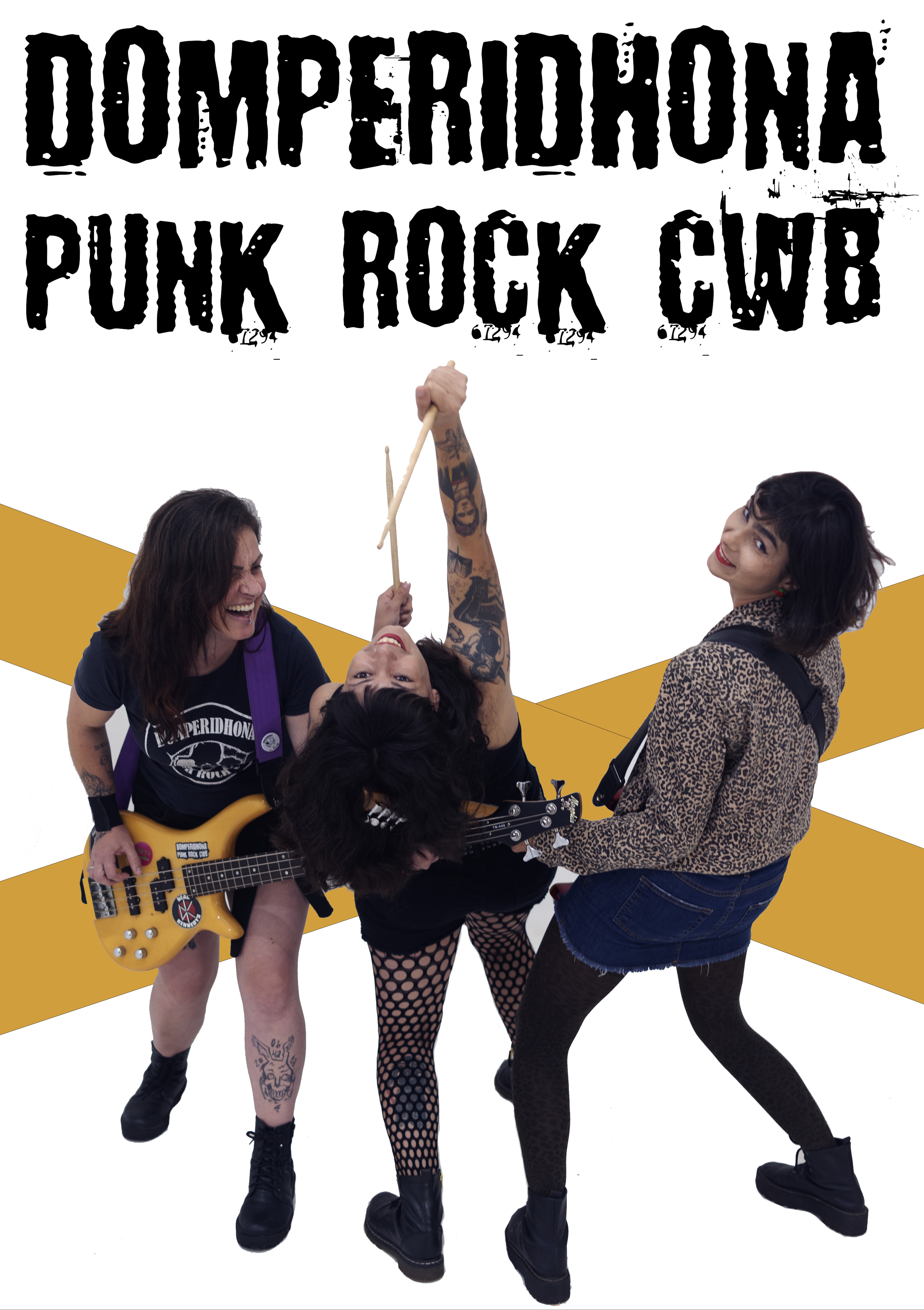 A Revolução Punk Feminina: Domperidhona, uma banda Punk de Curitiba lança seu primeiro trabalho.