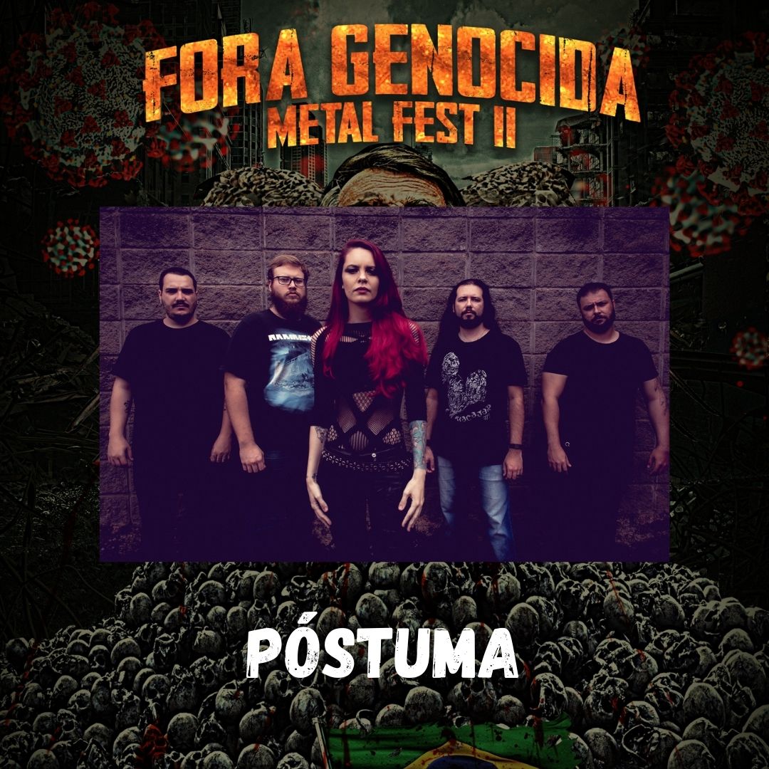 PÓSTUMA: Veja como foi o ‘Fora Genocida Metal Fest II’